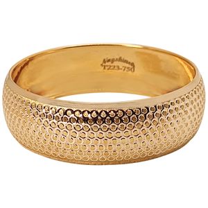 النگو طلا 18 عیار زنانه گالری طلای ونوسام مدل تراش کد t223s4